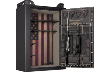 Image of Browning US49 Armored Cast Iron SG Electronic Gun Safe, 49 Guns, Satin Black, 1601100343