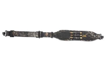 Image of Browning X-Cellerator Plus Gun Sling, w/ cartridge loops &amp; neoprene shoulder pad, 25-36in, Mossy Oak Break-Up Country 122302525