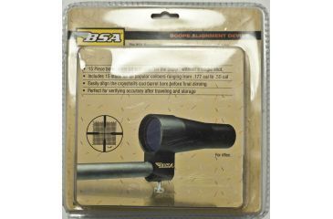 Image of BSA Optics Laser Bore Sighter Kit with Arbors in Soft Case, Black BS30CP