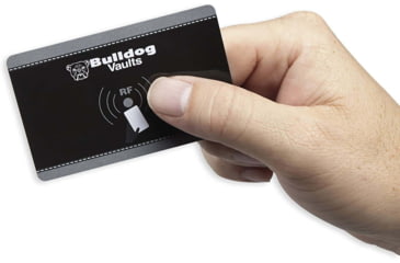 Image of Bulldog Cases &amp; Vaults BD4040L Magnum LED Quick Vault Access Code/Key Black Steel