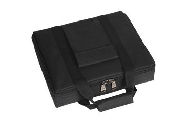 Image of Bulldog Cases &amp; Vaults 12x10 Nylon Pistol Case w/ Holster, Black, Fits Taurus Millennium Pro Autos BD567