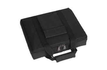 Image of Bulldog Cases &amp; Vaults 14x12In Black Nylon Pistol Case w/ Holster - Fits 1911 Style Autos