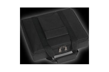 Image of Bulldog Cases &amp; Vaults 12x10in. Pistol Case and Holster, Black w/ Taurus Logo, for Taurus MP BD567T