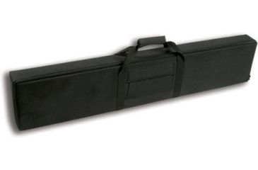 Image of Bulldog Cases &amp; Vaults 52&quot; X 9&quot; Black Nylon Rifle / Shotgun Case w/ Locking Zipper BD552