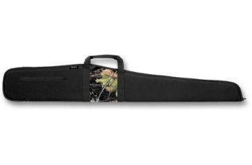 Image of Bulldog Cases &amp; Vaults Camo Panel Black with Camo Panel 52in Shotgun Case BD215