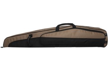 Image of Bulldog Cases &amp; Vaults Hybrid 'Magnum' Rifle Case 44in Brown w/ Tan Trim BD264-44