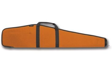 Image of Bulldog Cases &amp; Vaults Deluxe Blaze Orange w/ Black Trim 48in Rifle Case BD203