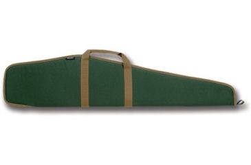 Image of Bulldog Cases &amp; Vaults Economy Green with Tan Trim 44in Rifle Case BD101-44
