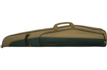 Image of Bulldog Cases &amp; Vaults Hybrid &quot;Magnum&quot; Rifle Case 48&quot; Green w/ Tan Trim BD266
