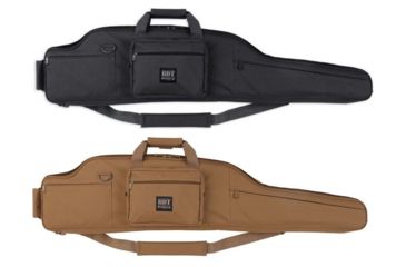 Image of Bulldog Cases Long Range Rifle Case, Black, Tan