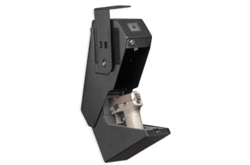 Image of Bulldog Cases &amp; Vaults Magnum Biometric Vertical Quick Vault, 11.5 x 8 x 5.5 inch, Black, BD4065B