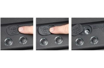 Image of Bulldog Cases &amp; Vaults Magnum LED Quick Vault,RFID Access BD4030