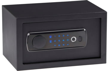 Image of Bulldog Cases &amp; Vaults Duo LED / Biometric Vault, 12 x 8 x 7 in, Black, BD5010