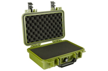 Image of Bushnell 11.6in Waterproof Hard Single Gun Case w/Foam, Green, BN00010-GRN