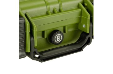 Image of Bushnell 11.6in Waterproof Hard Single Gun Case with Foam, Green, Compact, BN00010-GRN