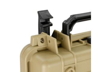Image of Bushnell 11.6in Waterproof Hard Single Gun Case with Foam, Tan, Compact, BN00010-TAN