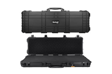 Image of Bushnell 38in Waterproof Roller Hard Rifle Case w/ Foam, Black, Small, BN00013