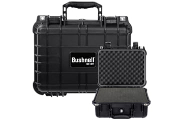 Image of Bushnell Compact 13.37in Waterproof Gear Hard Case w/ Foam, Black, Standard, BN00001