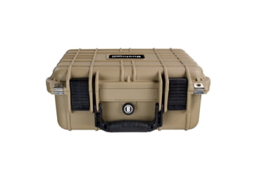 Image of Bushnell Compact 13.37in Waterproof Gear Hard Case w/ Foam, Tan, Standard, BN00001-TAN