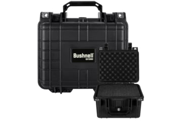Image of Bushnell Small Deep 10.62in Waterproof Protective Gear Case w/ Foam, Black, Small, BN00023