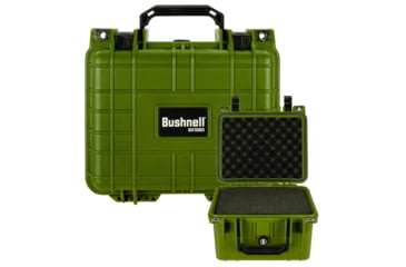 Image of Bushnell Small Deep 10.62in Waterproof Protective Gear Case w/ Foam, Tan, Small, BN00023-GRN