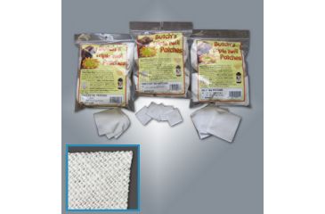 Image of Butchs Gun Care Triple Twill Patches 10,12,16 Gauge - 300 count