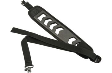 Image of Butler Creek Featherlight Rifle Sling w/ Swivels, Black/Brown, 190031