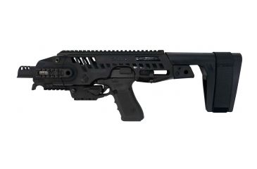 Image of CAA Roni Conversion w/Stability Brace - Non NFA, Glock 17/17C/18/19/19C/22/23/25/31/32, Black, RONIG2-9-STAB