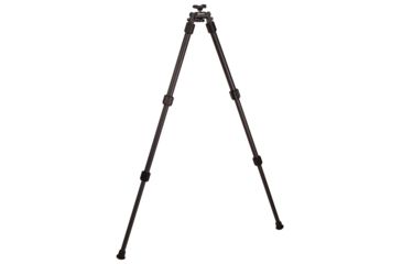 Image of Caldwell Accumax Carbon Fiber Premium Picatinny Rail Bipod, 13in-30in, Black, 1095202