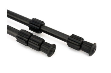 Image of Caldwell Accumax Carbon Fiber Premium Swivel Stud Bipod, 13in-30in, Black, 1095201