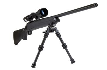 Image of Caldwell Accumax Carbon Fiber Premium Swivel Stud Bipod, 6in-9in, Black, 1092515