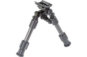 Image of Caldwell Accumax Carbon Fiber Premium Swivel Stud Bipod, 6in-9in, Black, 1092515