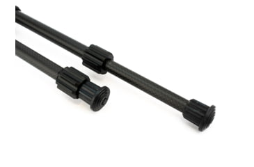 Image of Caldwell Accumax Carbon Fiber Premium Swivel Stud Bipod, 9in-13in, Black, 1092516
