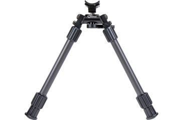 Image of Caldwell Accumax Carbon Fiber Premium Swivel Stud Bipod, 9in-13in, Black, 1092516