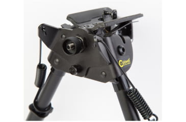 Image of Caldwell XLA External Spring Pivot Position Bipod, 6-9in, Black, 247142
