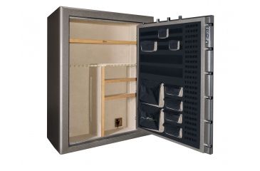 Image of Cannon Safe Anniversary Safe, Hammertone Charcoal Gray, 50 gun C50-H12FDC-15