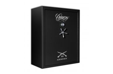 Image of Cannon Safe Armory Safe 80 Gun, Hammertone Black, 80 Gun A80-H1FDC-15