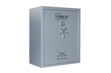 Image of Cannon Safe Armory Safe 80 Gun, Hammertone Gray, 80 gun A80-H2FDC-15