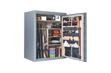 Image of Cannon Safe Armory Safe 80 Gun, Hammertone Gray, 80 gun A80-H2FDC-15