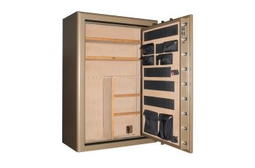 Image of Cannon Safe Commander 43 Fireproof Gun Safe, 72x40x28in - Hammertone, Beige CO43-H3FDC-13