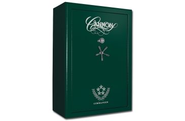 Image of Cannon Safe Commander 54 Fireproof Rifle Safe, 72x50x28in - Hammertone, Green CO54-H4FDC-13
