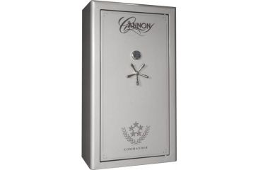 Image of Cannon Safe Commander 54 Fireproof Rifle Safe, 72x50x28in - Hammertone, Gray CO54-H2FEC-H-GREY 