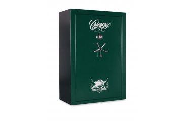 Image of Cannon Safe Deluxe 33 Fireproof Gun Safe, 60x40x24in - Hammertone, Green CA33-H4FDC-13