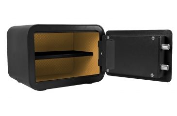 Image of Cannon Safe Edge Mini Safe, Panther Black, 9.8 x 13.8 x 11.02 E913-CPAN-17