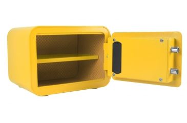 Image of Cannon Safe Edge Mini Safe, Spark Yellow, 9.8 x 13.8 x 11.02 E913-CSPA-17