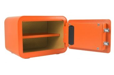 Image of Cannon Safe Edge Mini Safe, Summer Orange, 9.8 x 13.8 x 11.02 E913-CSUM-17