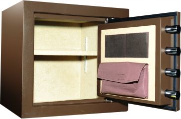 Image of Cannon Safe Home Essentials Collection, Hammertone Chocolate Brown HE1819-60-H10HEC-14