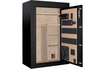 Image of Cannon Safe Scout S33 48 Gun Electronic Safe, 59x40x24in - Hammertone Black/Chrome S33-H1TEC-13