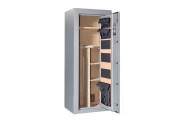 Image of Cannon Safe Scout Safe 24 Gun, Hammertone Gray, 24 gun S14-H2TEC-15