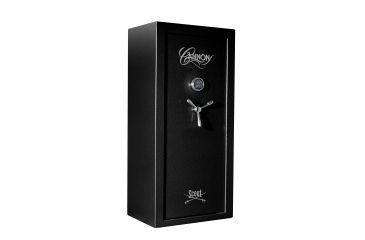 Image of Cannon Safe Scout Safe 28 Gun, Hammertone Black, 28 gun S19-H1TEC-15